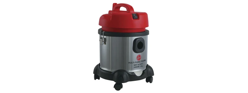 Hoover TWDH1400 011 Aspiratore a cilindro secco e bagnato professionale 21L 1400W rosso