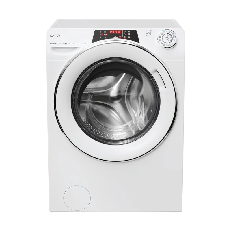 Candy RapidÓ ECO Lavatrice 10kg Classe A 1600 giri Carica Frontale Bianca RO 6106DWMC7