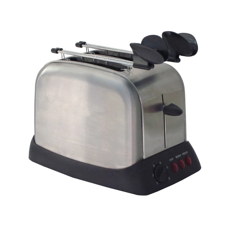 Ardes Tostapane AR1T30 in Acciaio Inox, 2 Fette, 1000W, 6 Livelli di Doratura