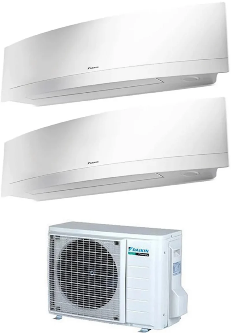 Daikin Emura Condizionatore Dual Split 9000+12000 Btu A+++ WiFi Bianco