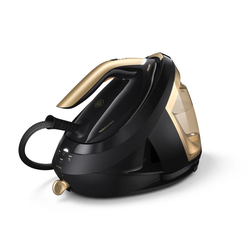 Philips PerfectCare 8000 PSG8140/80 Ferro da Stiro con Caldaia 2700W 8.5bar Nero/Oro