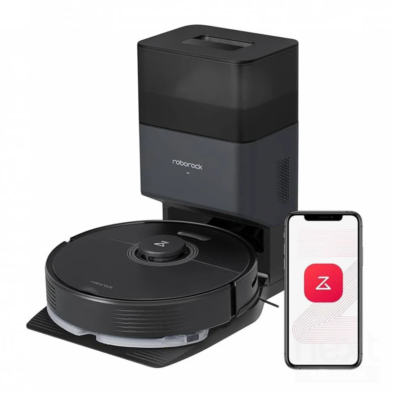 Roborock Q7 TF+ Robot Aspirapolvere Nero 10000Pa Autosvuotamento 3h Autonomia