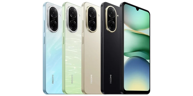 Xiaomi Redmi A5 Smartphone 6.88" 64GB 3GB RAM 5200mAh Dual SIM 4G Android 15 Nero