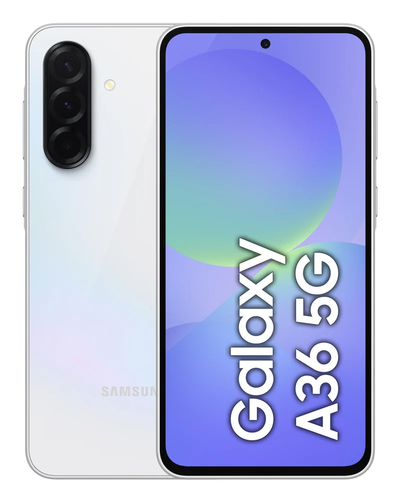 Samsung Galaxy A36 5G Smartphone 6.7" 50MP Bianco (SM-A366)
