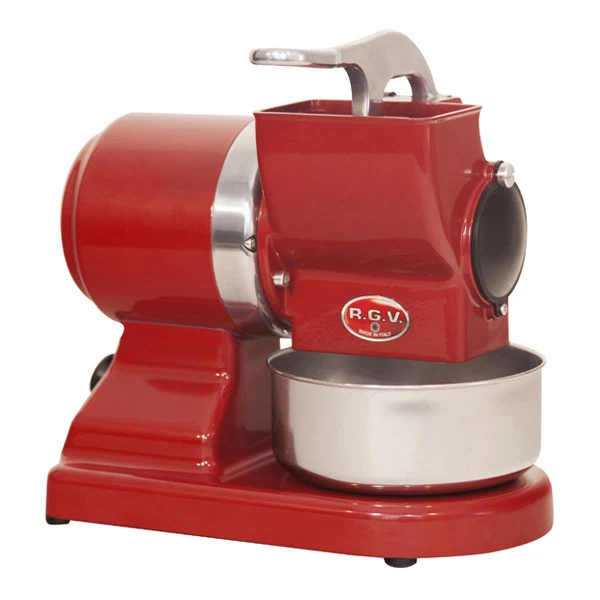 RGV Grattugia elettrica 450W in acciaio inox rossa - Robusta