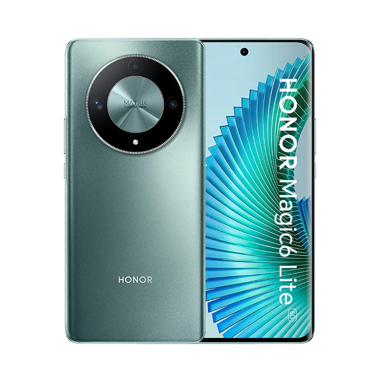 Honor Magic6 Lite 5G Smartphone 6.78" 256GB Verde Emerald Green Tripla Fotocamera