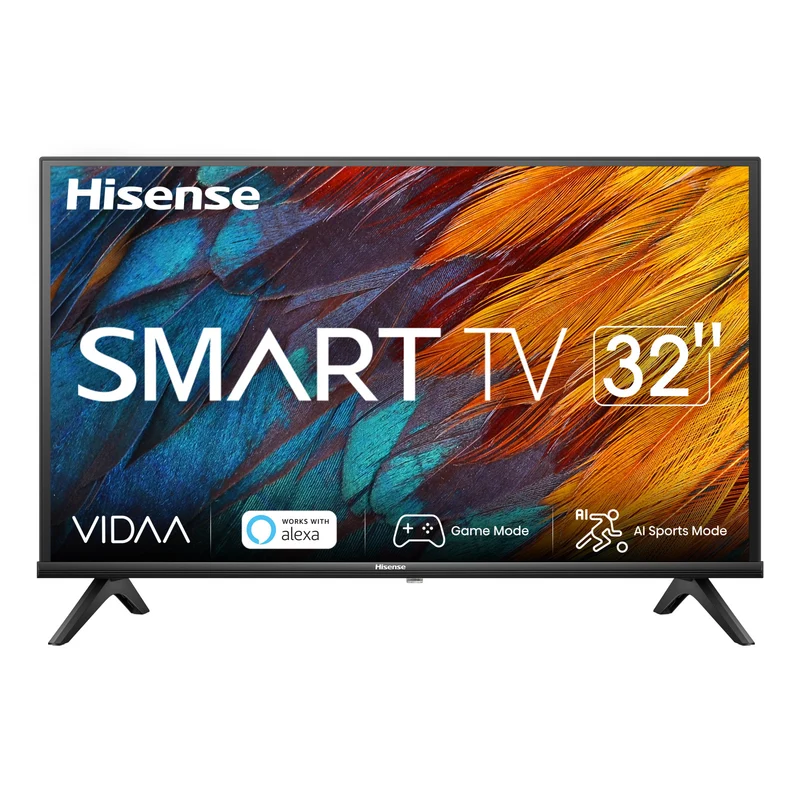 Hisense Smart TV 32 pollici HD Wi-Fi Nero - Televisore LED con VIDAA U6