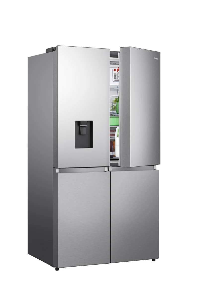 Hisense RQ758N4SWSE Frigorifero Americano 606L No Frost Acciaio Inox Wi-Fi Classe E