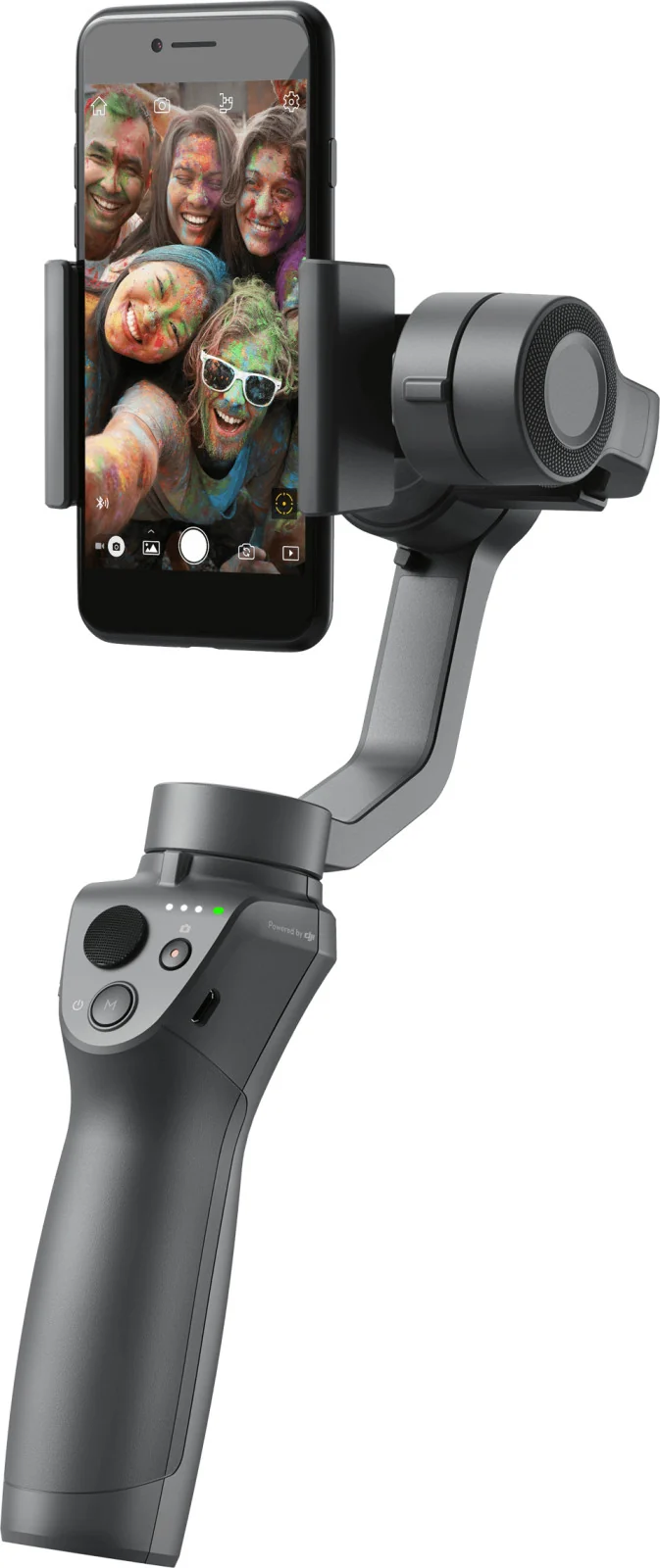 DJI Osmo Mobile 2 OM170 Supporto Attivo per Smartphone Nero Esterno Verticale