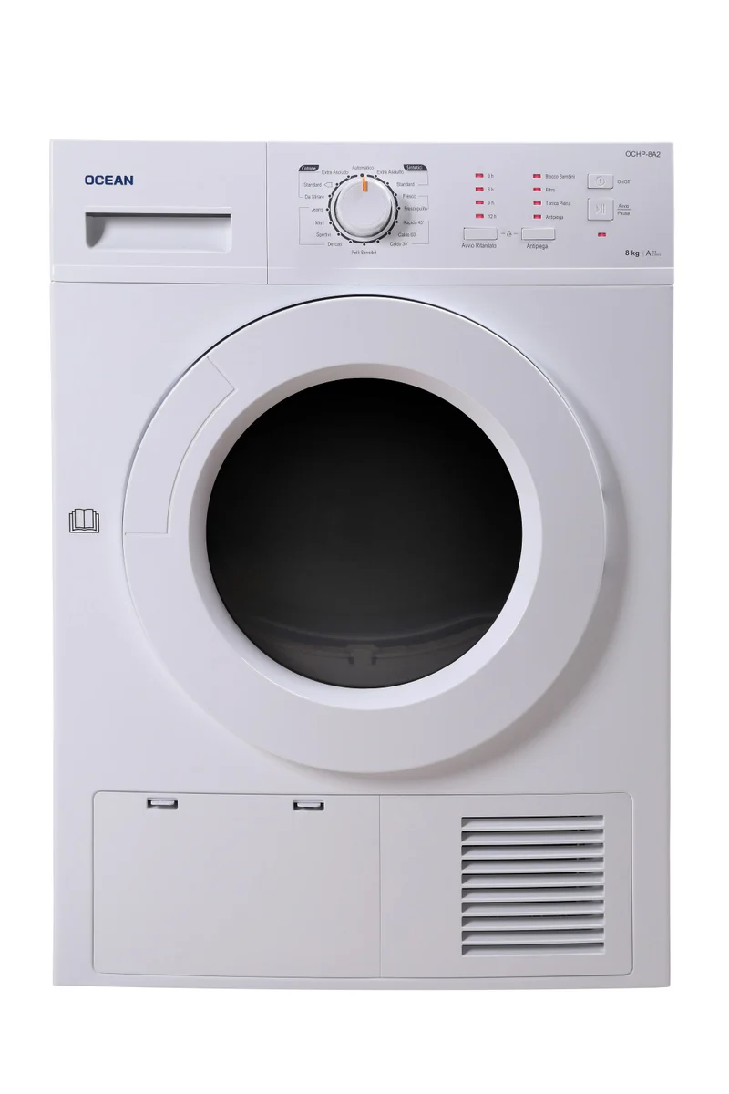 Comfeè Asciugatrice 8 kg Pompa di Calore A++ Bianca Libera Installazione