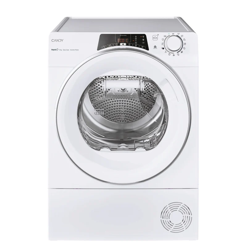 Candy RapidÓ ROE H8A3TSEX-S Asciugatrice 8 kg A+++ Pompa di calore Wi-Fi