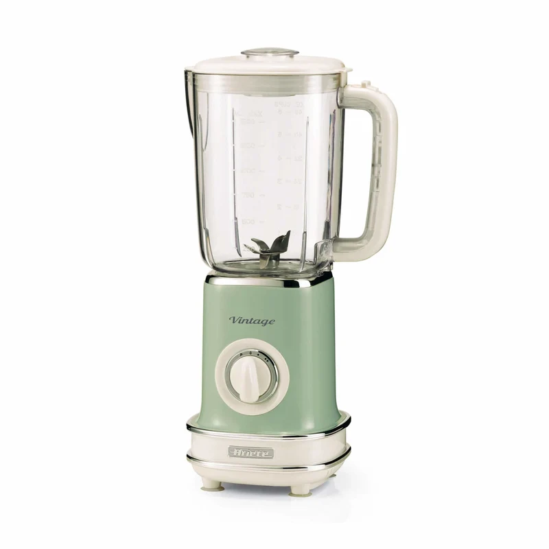 Ariete Frullatore Vintage 568 Verde 1,5L 500W 2 Velocità Elettrodomestico Cucina