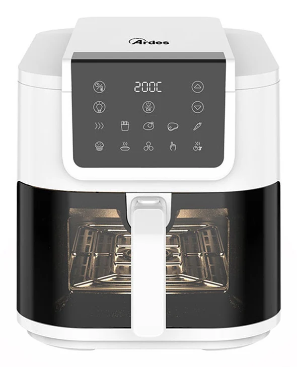 Ardes Friggitrice ad aria 8L 1700W 10 programmi touch ARFRYA08LVW
