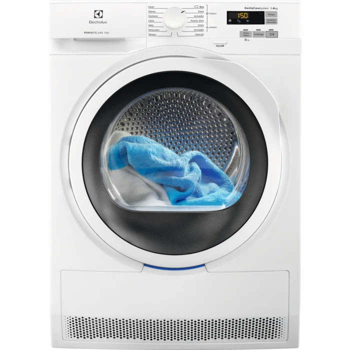Electrolux Asciugatrice EW7HL83W5 8kg Pompa di Calore A+++ Caricamento Frontale