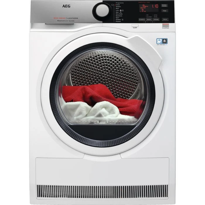 Aeg T8DEE852 Asciugatrice 8 kg A+++ Pompa di Calore Carica Frontale Bianco