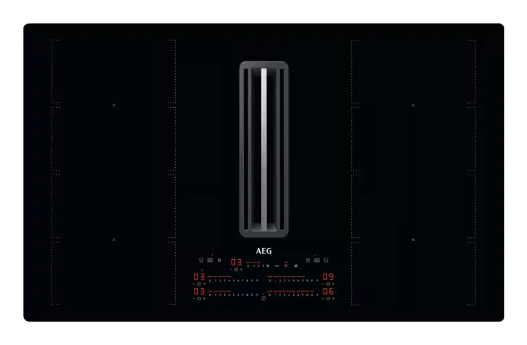 AEG CCE84773CB Piano cottura a induzione 83 cm 4 fornelli da incasso nero