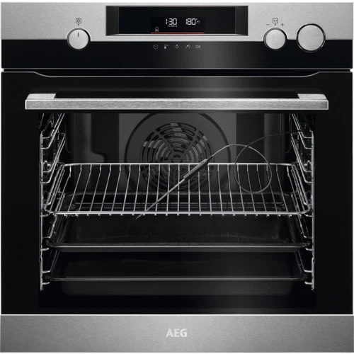 AEG BSK572360M Forno da Incasso Pirolitico a Vapore 72L 2990W Nero e Acciaio Inox