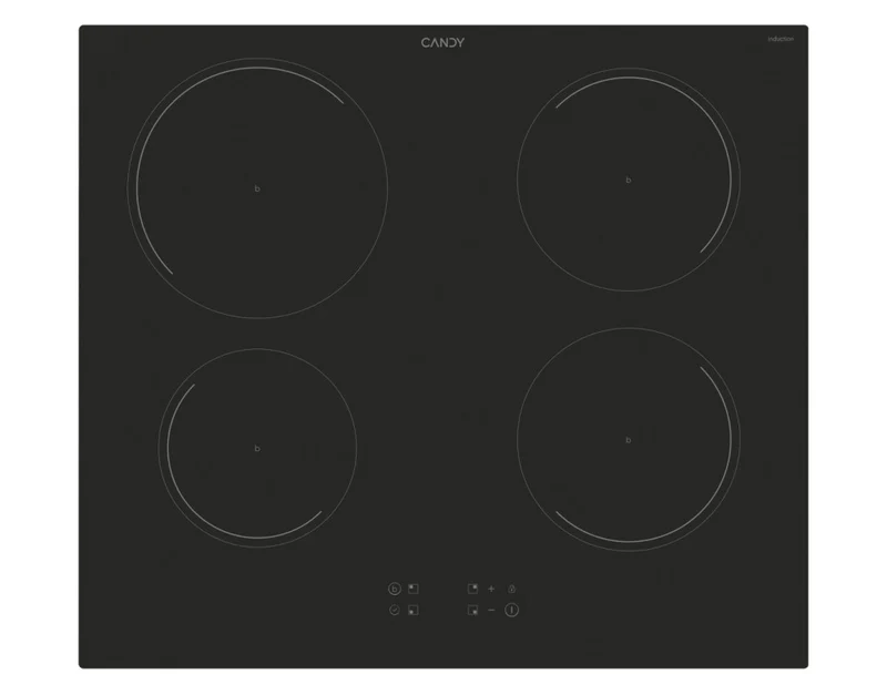 Candy CI642C/E1 Piano Cottura Induzione 4 Fornelli 59cm da Incasso Nero