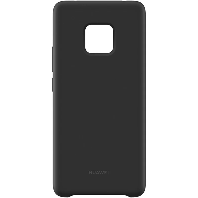 Huawei Cover Silicone Nero per Mate 20 Pro - Custodia Protettiva Smartphone 6.39"
