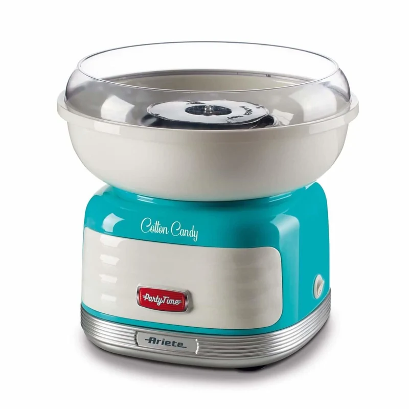 Ariete Macchina per Zucchero Filato 2973 450W Blu Argento Bianco Cotton Candy