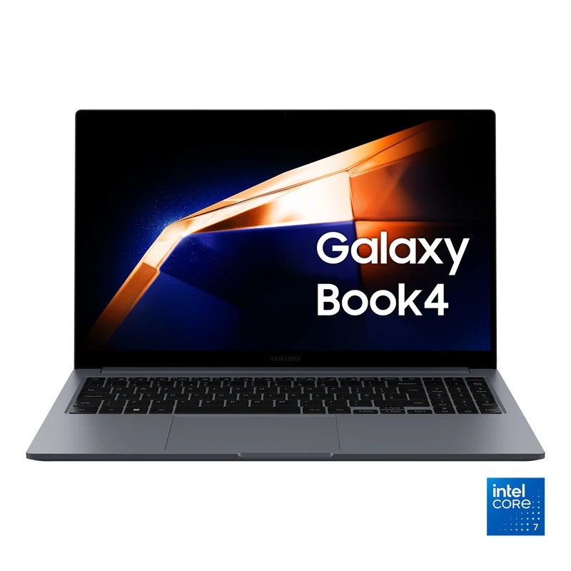 Samsung Galaxy Book4 Laptop 15.6" Intel Core 7 16GB RAM 512GB SSD Grigio