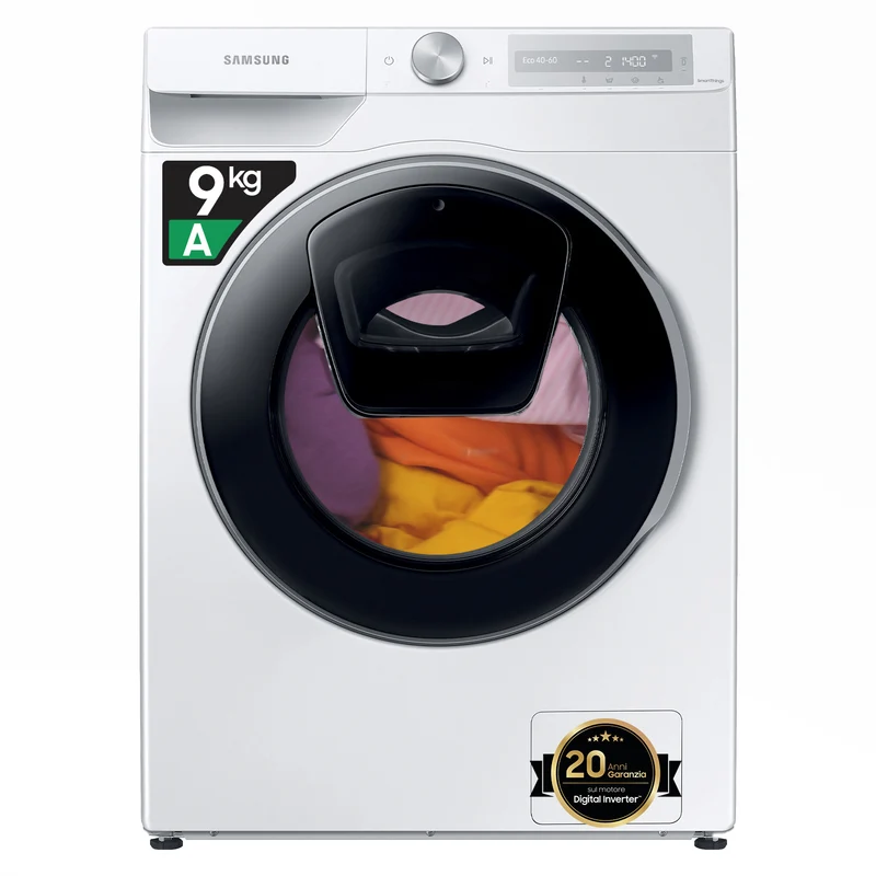 Samsung WW90T684DLH/S3 lavatrice a caricamento frontale 9 kg Nero/Inox 1400 giri/min