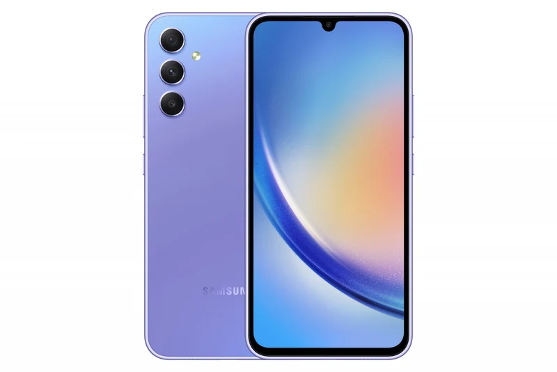 Samsung Galaxy A34 5G Display FHD+ Super AMOLED 6.6" Viola 6GB RAM Android 13