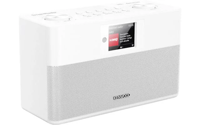 Kenwood CR-ST100S-W Radio portatile Internet DAB+ Wi-Fi bianco alimentazione rete