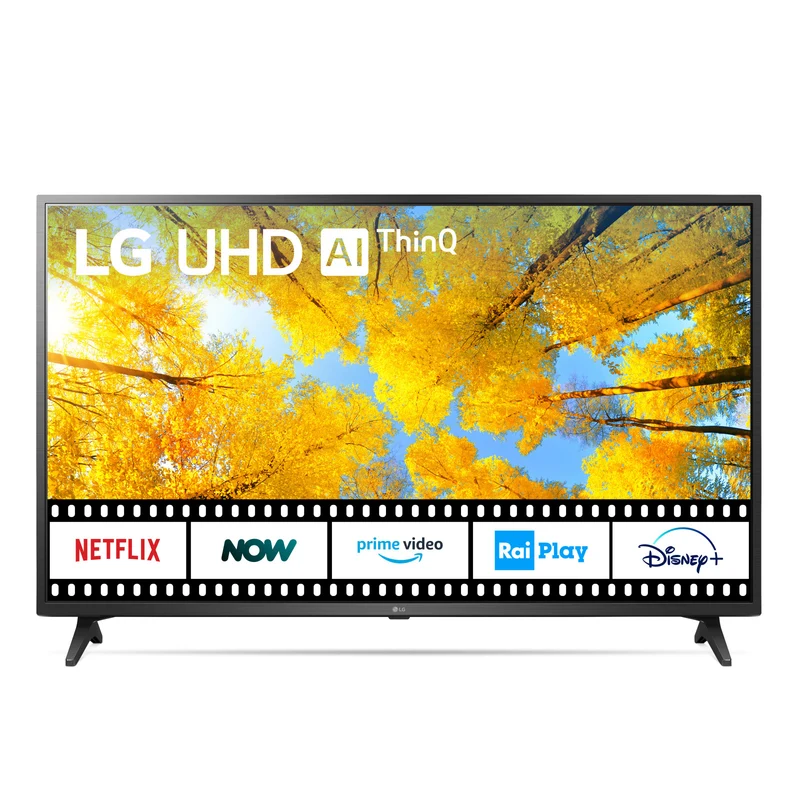 LG Smart TV 55UQ75006LF 55" 4K Ultra HD LED WebOS 22 HDR Nero