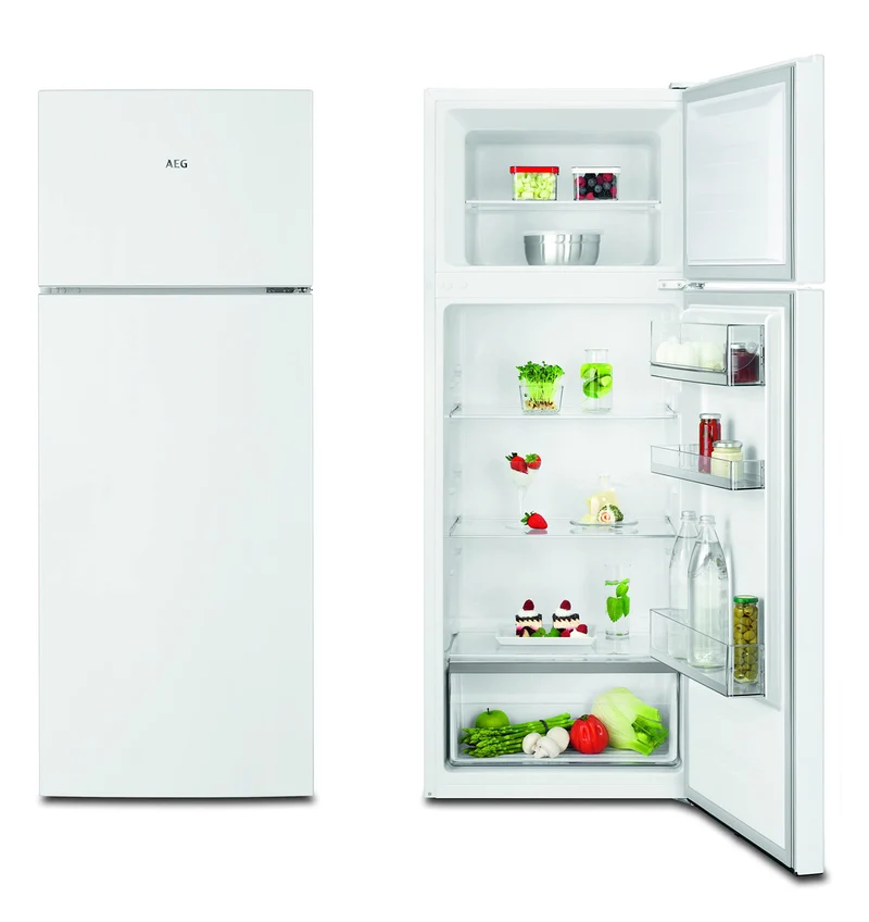 AEG Frigocongelatore Due Porte RDB424E1AW LowFrost Bianco 164 l Classe A++