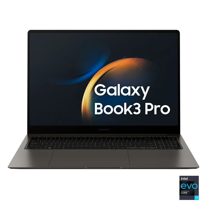 Samsung Galaxy Book3 Pro 16" i7 16GB 512GB SSD Windows 11 Grafite NP960XFG-KC2IT