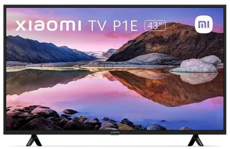 Xiaomi Smart TV P1E 43 pollici UHD HDR10 Android TV Nero