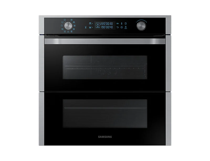 Samsung NV75N7647RS Forno Elettrico da Incasso 75L Dual Door Nero Wi-Fi A+