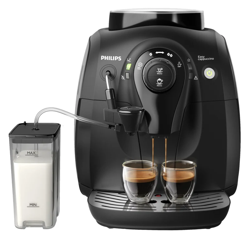 Philips Macchina per Caffè Automatica Serie 2100 HD8652/91 Nero con Macinatore