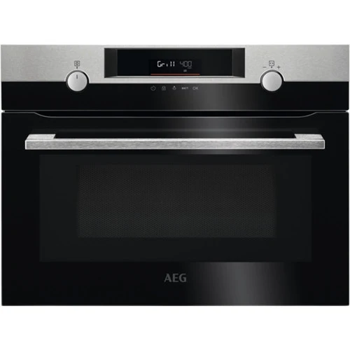 AEG KMK525860M Forno a Microonde Combinato da Incasso 42L 1000W Nero/Acciaio inox