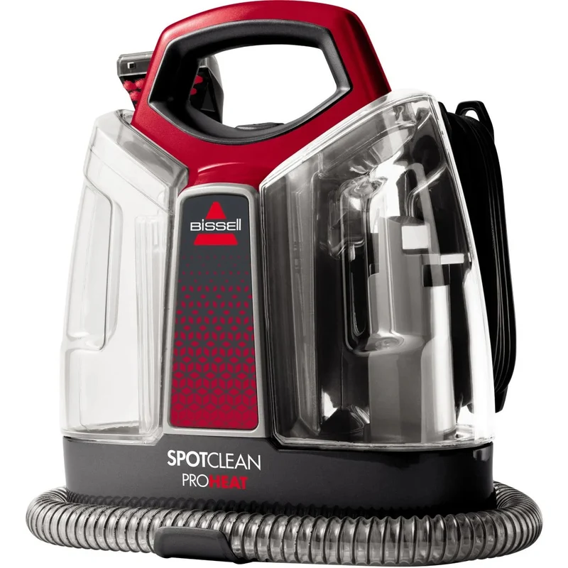 BISSEL SpotClean ProHeat Pulitore Portatile Nero 330W per Pulizia Bagnata 1,4L