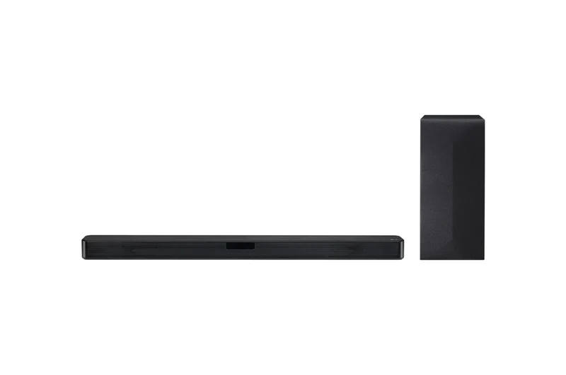 LG SN4DEUSLLK Soundbar 2.1 300W Argento con Subwoofer Wireless e Dolby Digital