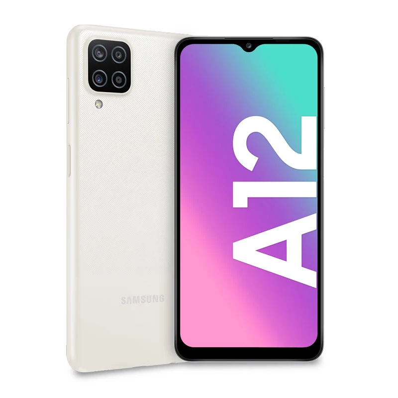 Samsung Galaxy A12 6.5" 4GB RAM 128GB Bianco SM-A127FZWKEUE Smartphone