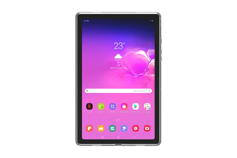 Samsung Custodia Trasparente TPU per Galaxy Tab A7 10.4" Antipolvere Antigraffio
