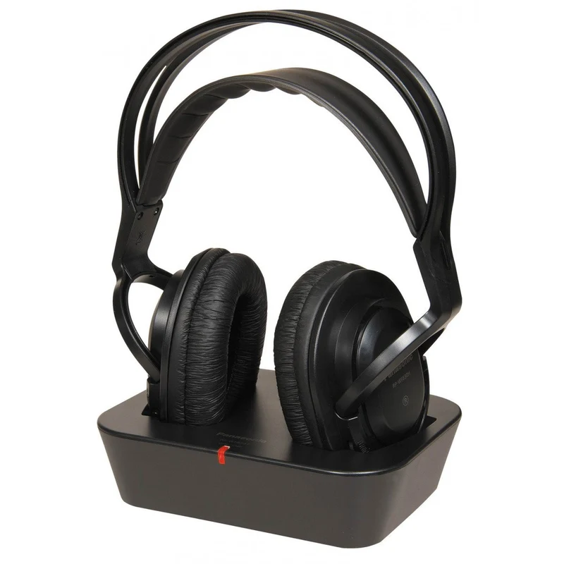 Panasonic RP-WF830E-K Cuffie Over-ear Wireless FM Nero Raggio 100m