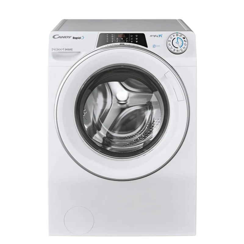 Candy RapidÓ RO41274DWMSE1S Lavatrice 7kg 1200 giri Classe A Wi-Fi Bianco