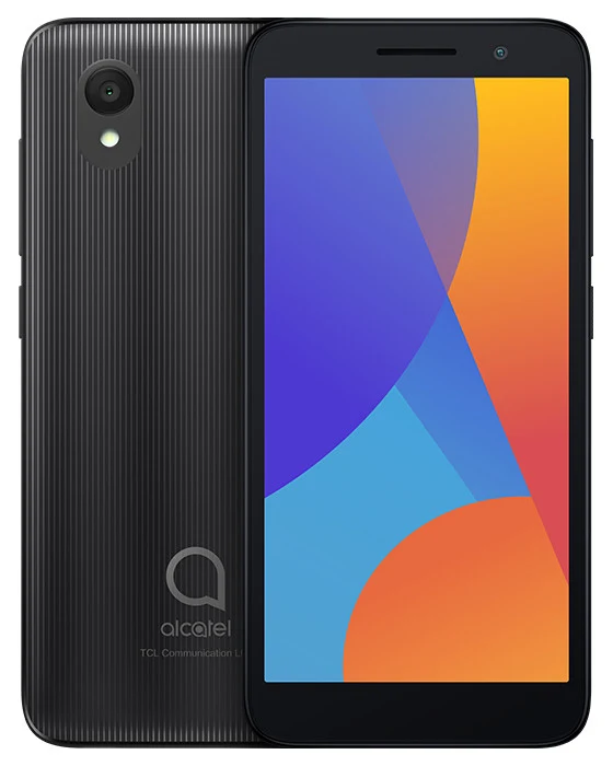 Alcatel 1 Smartphone Dual SIM 5 pollici Android 11 Go 8GB Memoria Interna Nero