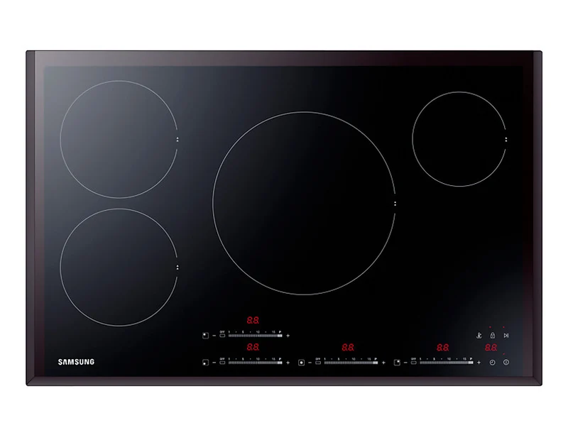 Samsung Piano Cottura Induzione 80cm 4 Fornelli Nero Da Incasso Vetroceramica