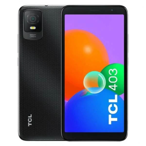 TCL 403 Smartphone 6" 32GB 2GB RAM Doppia SIM 4G Android 12 Go Edition Nero