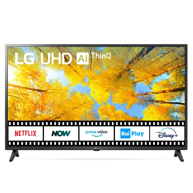 LG Smart TV 43UQ75006LF 43" 4K Ultra HD LED WebOS Nero (2022)