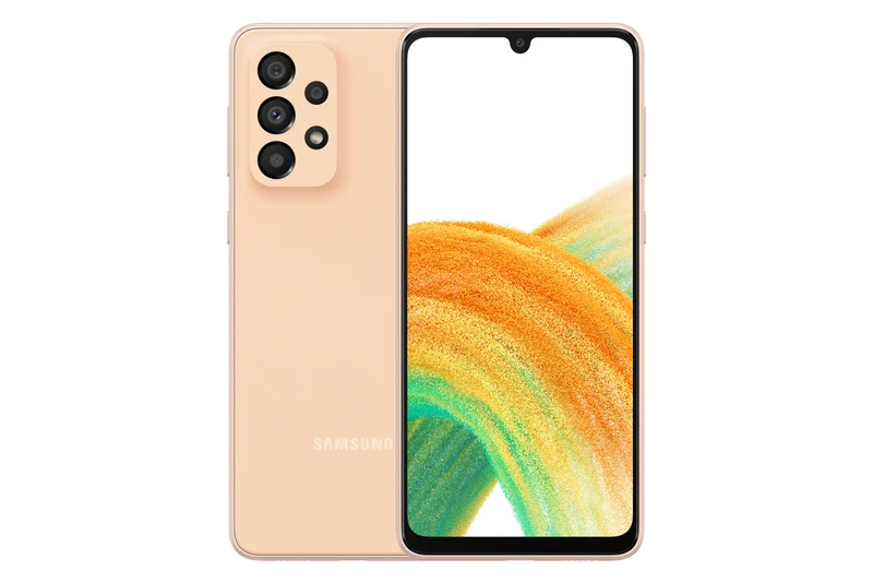 Samsung Galaxy A33 5G Smartphone 6.4" FHD+ 128GB Dual SIM Awesome Peach