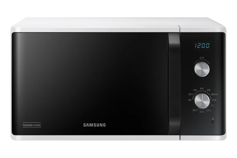 Samsung MG23K3614AW Microonde con Grill 23L 800W Bianco Display Incorporato