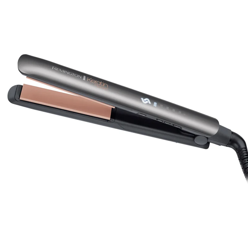 Remington S8598 Piastra per Capelli Ceramica 230°C Nero Grigio 11cm 5 Temp