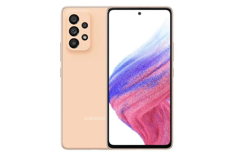 Samsung Galaxy A53 5G Smartphone 6.5" 256GB 8GB RAM Dual SIM Awesome Peach Android 12