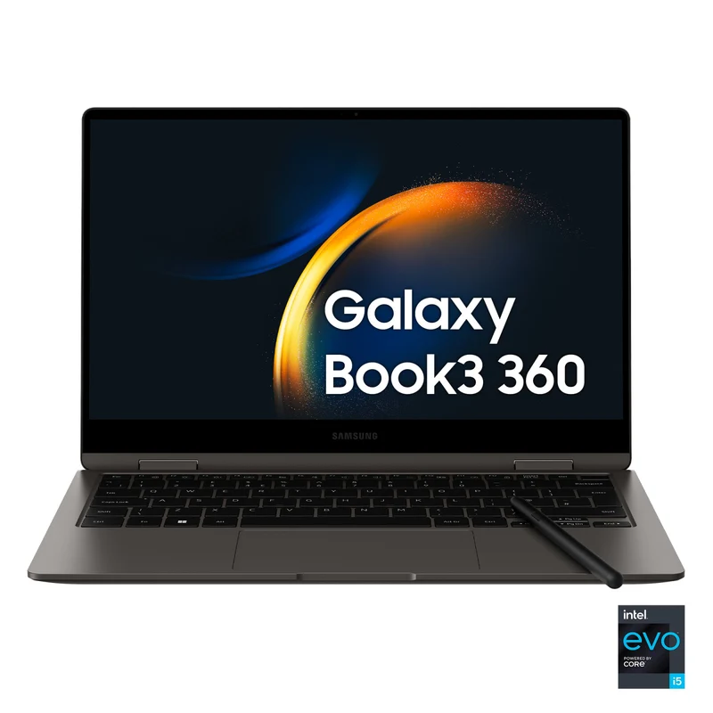 Samsung Galaxy Book3 360 13.3" i5 13gen 8GB 512GB SSD Win11 Grafite Intel Evo